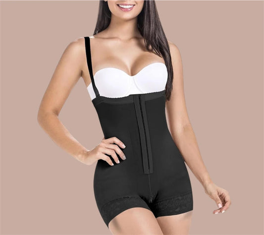 Body Strapless Siluet™ Moldeador Tipo Short Strapless - Control Abdomen