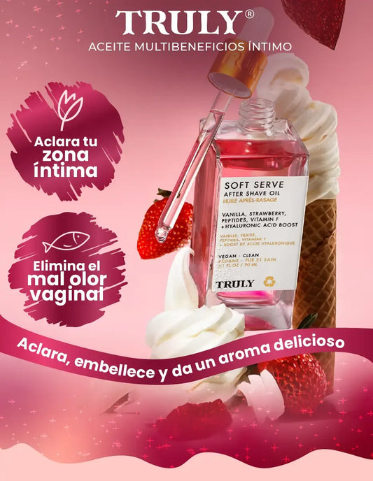 Original Aceite Truly®️ aclarante de zonas íntimas y axilas